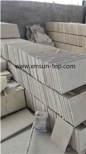 Grey Limestone Steps, Light Grey Limestone Stair, Stair Treads, Stair Riser, Honed Stair/Staircase,Paving Stone, Limestone Paver