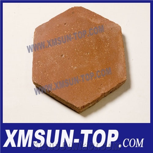 Handmade Terracotta Red Tiles,Ceramic Tile,Antique Tile,Different Shape Floor Tiles