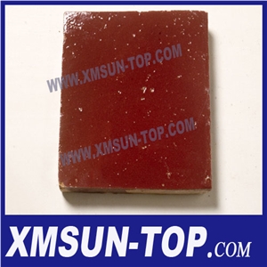 Handmade Terracotta Red Tiles,Square Tile,Glazed Antique Tile, Floor Tiles