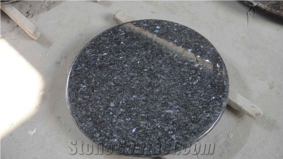 Blue Pearl,Labrador Blue Granite Round Interior Table Tops /Work Tops/Tabletops