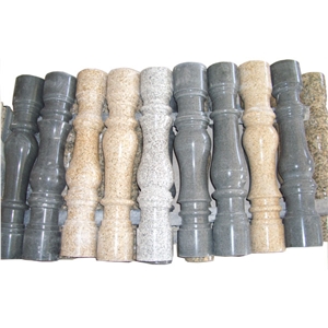 G654 Sesame Black Granite & G682 Yellow Rust & G603 Grey Balustrades /Baluster Handrailing