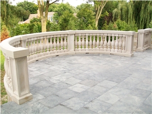 Moca Cream Limestone Balustrade & Railings / Baluster Building Stone