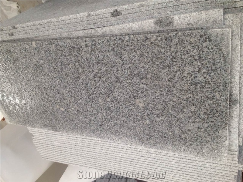 New G603 Sesame White Grey Granite Tiles Polished Cut to Size for Floor Covering