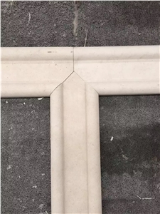 Portugal Beige Limestone Window Sills /Portofino Cream Limestone Window Frame for Exterior Building Decoration Crema Seashell Coral Stone Thresholds