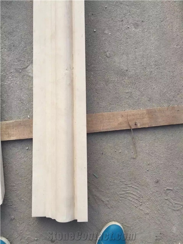 Portugal Beige Limestone Window Sills /Portofino Cream Limestone Window Frame for Exterior Building Decoration Crema Thresholds