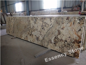 Arctic Crystal Cream Granite Countertops,Prefab Delicatus Cream Granite Kitchen Tops