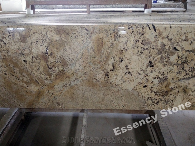 Arctic Crystal Cream Granite Countertops,Prefab Delicatus Cream Granite Kitchen Tops