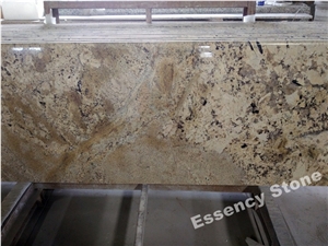 Arctic Crystal Cream Granite Countertops,Prefab Delicatus Cream Granite Kitchen Tops