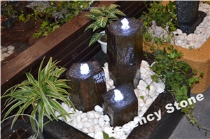Basalt Column Water Feature Fountain,Exterior Garden Fountain