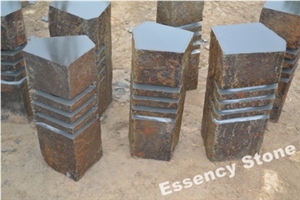 Basalt Lanterns,Landscape Stone Lamp,Black Basalt Garden Lanterns
