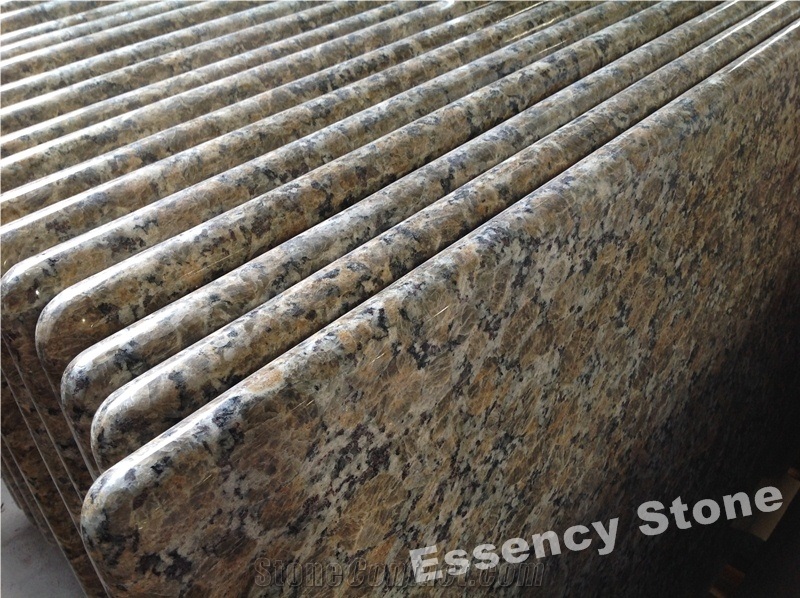 Butterfly Beige Granite Countertop,Golden Butterfly Granite Island Top