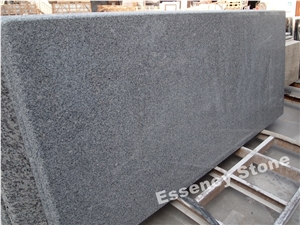 Full Bullnose Light Grey Granite Countertop,G603 Granite Kitchen Countertop Worktop 96"x36"