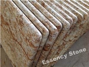 Full Bullnosed Tropical Verniz Granite Countertops,Brazil Verniz Romano Granite