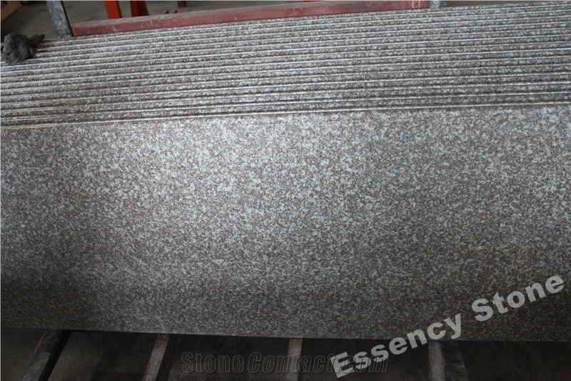 G664 Bainbrook Brown Granite Kitchen Countertop with Undermount,Prefab Tea Brown Granite Kitchen Top 