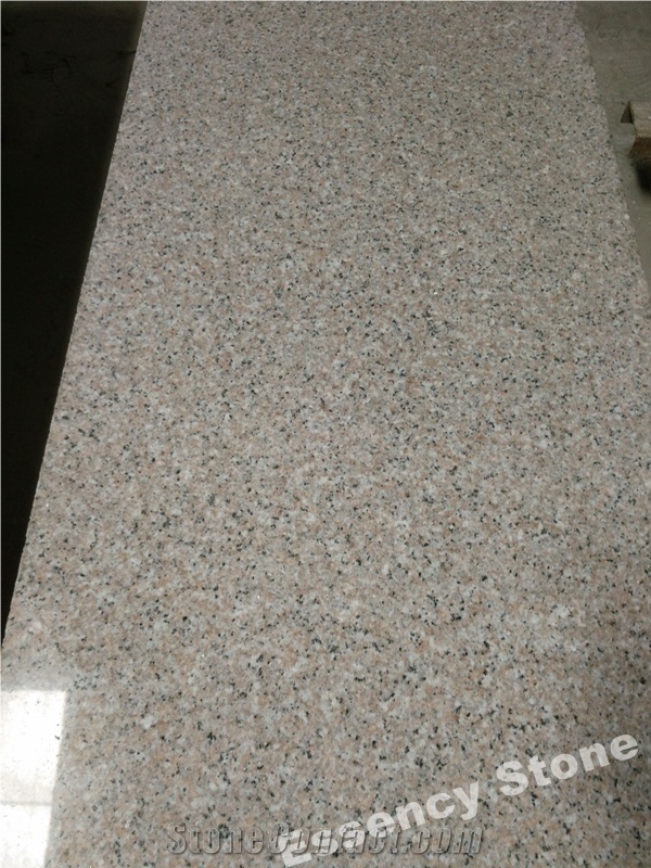 G681 Shrimp Pink Prefab Granite Countertop,Shrimp Red Granite Worktops