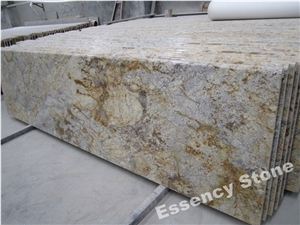 Golden Beach Sand Granite Countertops,Sahara Diamond Gold Granite Bathroom Vanity Tops,Giallo Beach Seam Granite Counters and Vanities