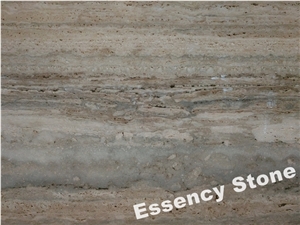 Italy Siver Grey Travertine, Silver Travertine,Travertino Toscana Silver,Siena Argentato, Italy Polished Silver Travertine Slabs for Wall & Floor Cover