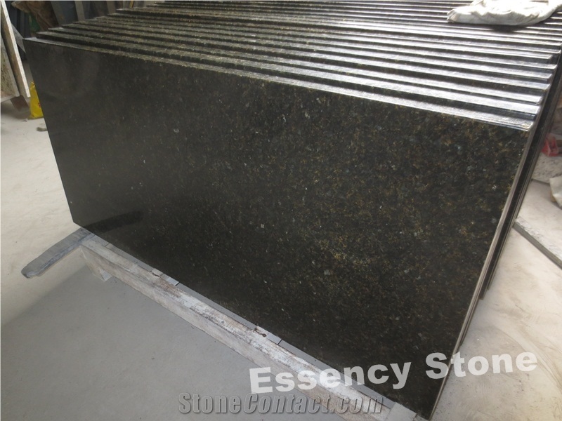 Verde Ubatuba Green Granite Countertops,Brazil Uba Tuba Granite Kitchen Countertops,Green Gold Granite