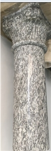 Beige Marble Column, Column Tops, Sculptured Columns