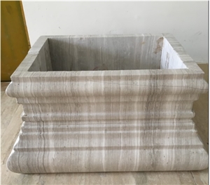 Beige Marble Column, Column Tops, Sculptured Columns