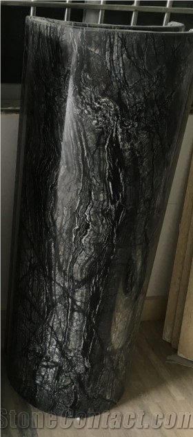 Beige Marble Column, Column Tops, Sculptured Columns