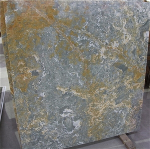 Golden Blue Azure Onyx Tile & Slab Azzurro Onix Polished Slabs for Walling and Flooring