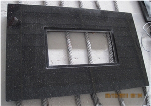 Pearl Black Granite Kitchen Counter Top