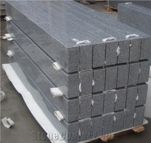 G654 Black Granite Kerbstone