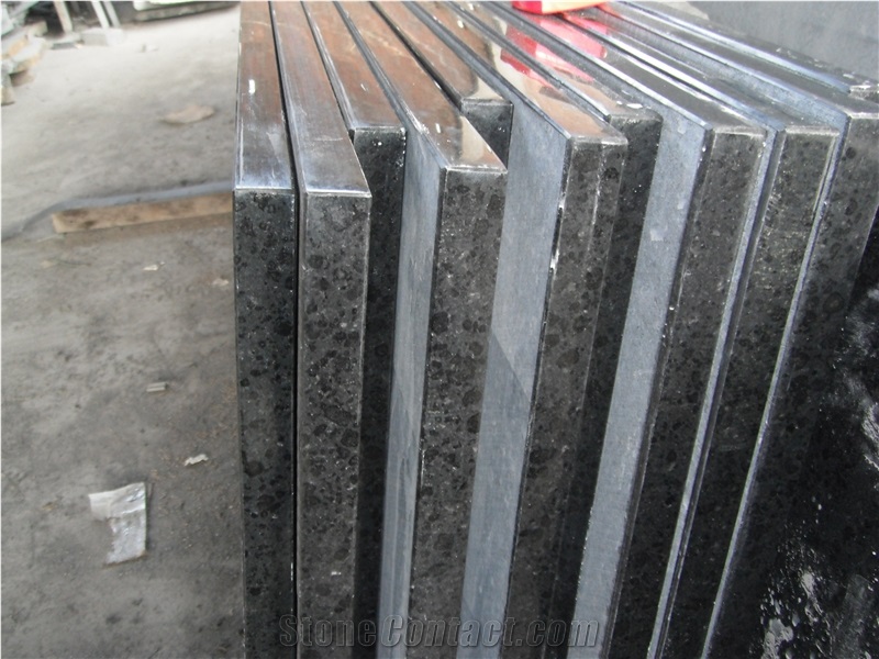 China Black Basalt G684 Polished, Black Pearl, Fuding Black Bench Top, Countertop, Kitchen Top, Work Top, Bar Top,Island Top, Desk Top