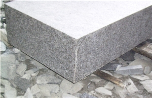 China Black Basalt G684 Polished, Black Pearl, Fuding Black Kerbstone, Curbstone, Kerbs, Curbs, Side Stone, Road Stone, Flamed, Natural Split, Cleft Edge
