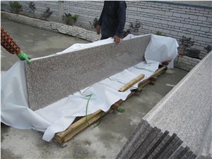 China Cheap Red Granite G664 Violet/Luo Yuan Red/Copper Brown/China Ruby Red/Luna Pearl Granite Polished Bench Top, Countertop, Kitchen Top, Work Top, Bar Top,Island Top