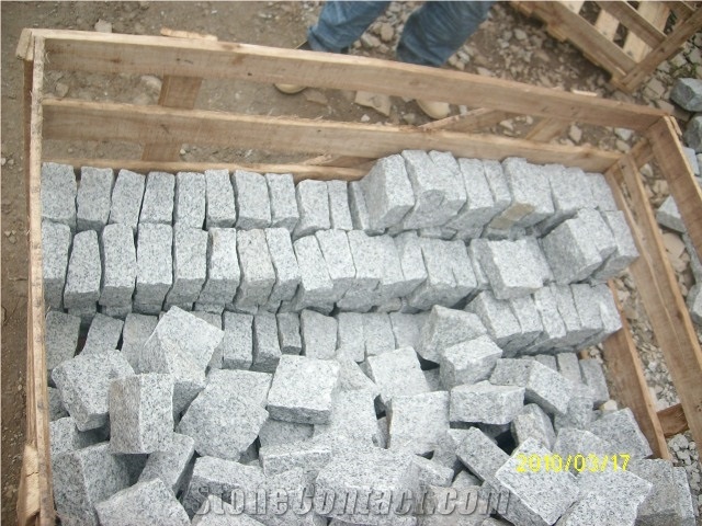 China Grey Granite G603,Grey Granite Cube Stone, G603 Grey Granite Cube, Cut-To-Size for Floor Covering
