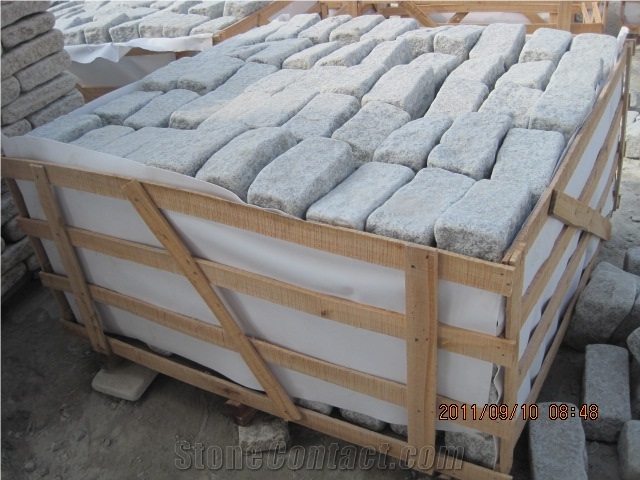 China Grey Granite G603,Grey Granite Cube Stone, G603 Grey Granite Cube, Cut-To-Size for Floor Covering