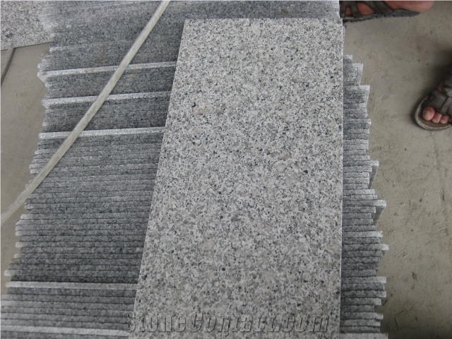 China Grey Granite G623, Grey Granite, Chinese Grey Sardo, New Grey Sardo, Slabs, Half Slabs, Tiles