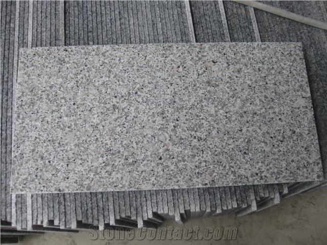 China Grey Granite G623, Grey Granite, Chinese Grey Sardo, New Grey Sardo, Slabs, Half Slabs, Tiles
