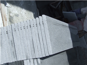 China Grey Granite G633, Grey Granite,Grey Granite Steps Stairs