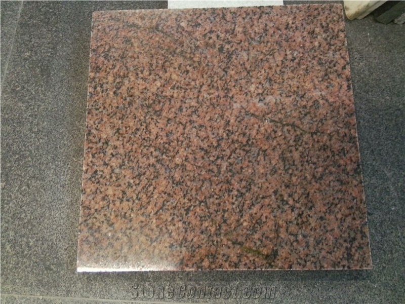 China Marshal Red Granite,Slab,Floor Tiles, Wall Tile, Polished, Flamed