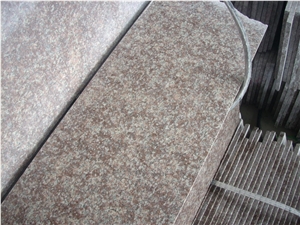China Peach Red Granite G687 Cherry Pink ,Peach Blossom Red Gutian ,Taohua Hong Granite Polished Gangsaw Slab, Half Slab Strip China Peach Red Granite G687 Cherry Pink ,Peach Blossom Red Gutian ,Taohua Hong Granite Polished Gangsaw Slab, Half Slab Strip