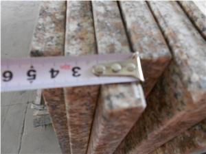 China Peach Red Granite G687 Cherry Pink ,Peach Blossom Red Gutian ,Taohua Hong Granite Polished Slab & Bench Top, Countertop, Kitchen Top, Work Top, Bar Top,Island Top, Desk Top
