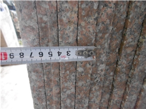 China Peach Red Granite G687 Cherry Pink ,Peach Blossom Red Gutian ,Taohua Hong Granite Polished Tiles and Slab
