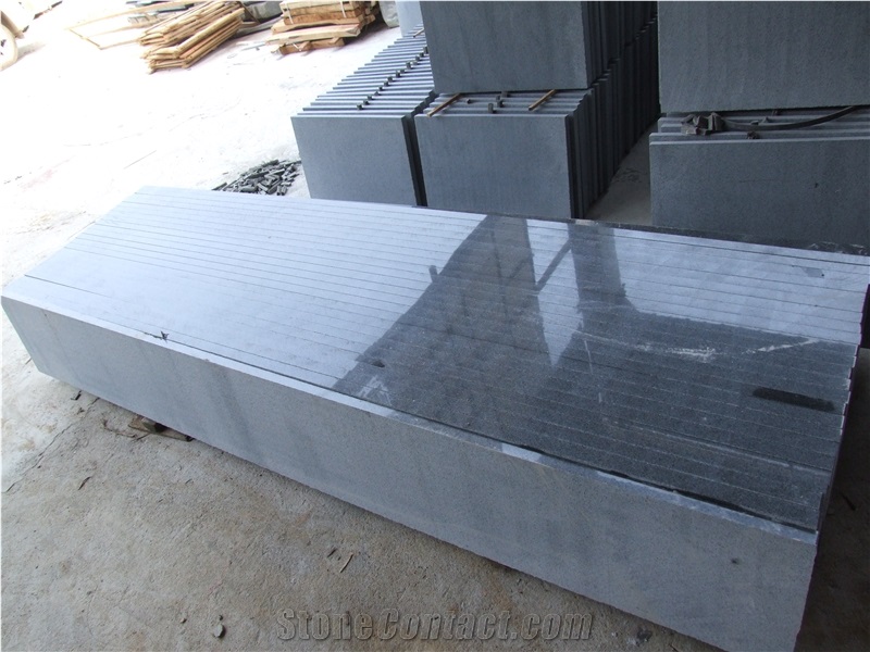 China Sesame Grey Granite G654, Grey Deck Steps