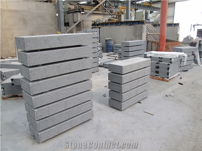 China Sesame Grey Granite G654, Grey Deck Steps