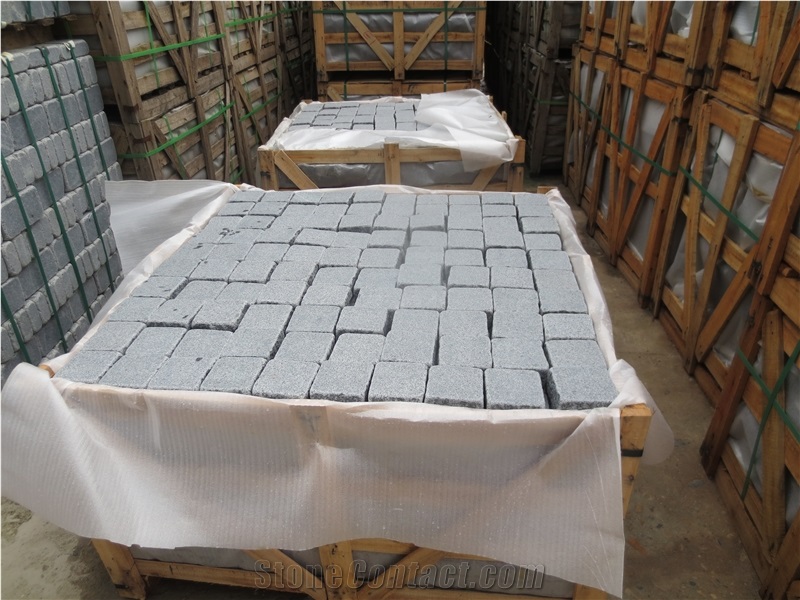 China Sesame Grey Granite G654, Grey Deck Steps