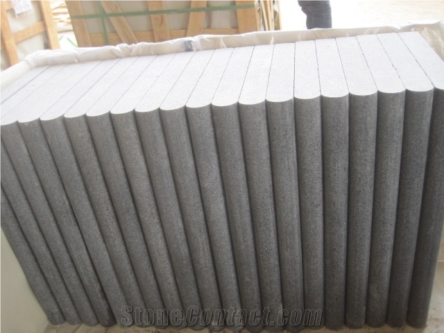 China Sesame Grey Granite G654, Grey Granite Pool Pavers, Pool Coping