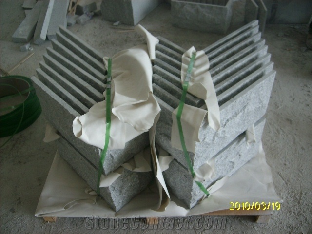 China Zima White Granite G603,Fujian Old G603, Original G603, Grey Granite, Chinese Grey Sardo, New Grey Sardo,Chinese Granite G603 Grey Granite Mushroom Stone Wall Cladding