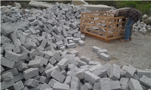 China Zima White Granite G603,Fujian Old G603, Original G603, Grey Granite, Chinese Grey Sardo, New Grey Sardo,Cobble Stone,Cube Stone, Paving Sets, Driveway Paving Stone