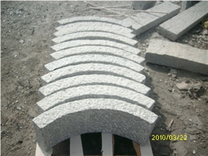 China Zima White Granite G603,Fujian Old G603, Original G603, Grey Granite, Chinese Grey Sardo, New Grey Sardo,Kerb Stone, Kerbstone,Curbstone,Road Stone, Line Stone, Bush Hammered