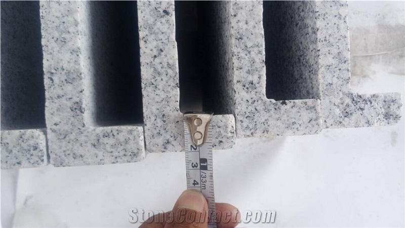 China Zima White Granite G603,Fujian Old G603, Original G603, Grey Granite, Chinese Grey Sardo, New Grey Sardo,Stair, Caps, Wall Caps, Pool Coping, Bullnose Coping, Chamfered Coping