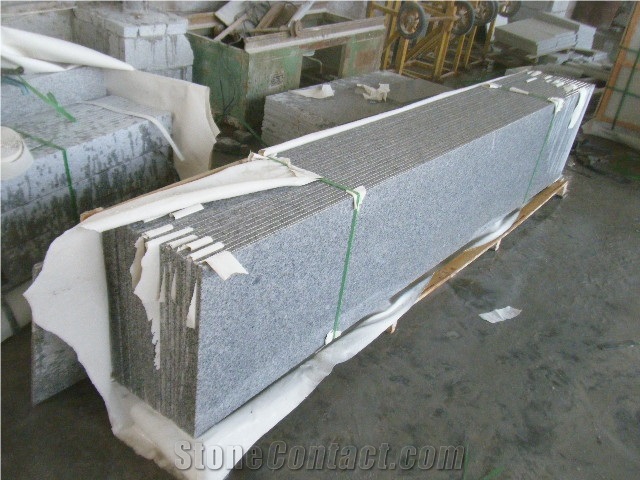 China Zima White Granite G603,Fujian Old G603, Original G603, Grey Granite, Chinese Grey Sardo, New Grey Sardo,Stair, Slabs