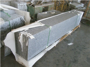China Zima White Granite G603,Fujian Old G603, Original G603, Grey Granite, Chinese Grey Sardo, New Grey Sardo,Stair, Slabs